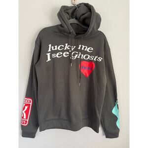 Camp Flog Gnaw Carnival Hoodie M Kids See Ghosts Kanye West Kid Cudi Sweatshirt